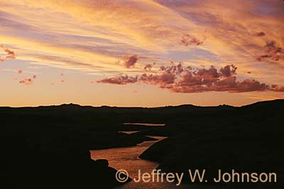 LP Lake Canyon Sunset N