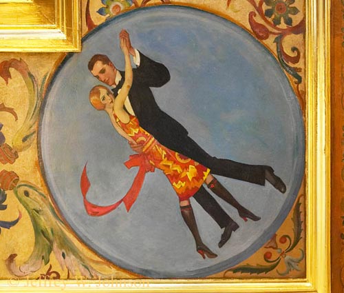 Ballroom Ceiling Detail 1098