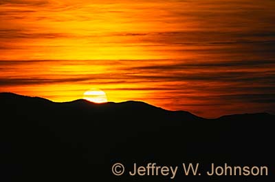 West Mountain Sunset 1