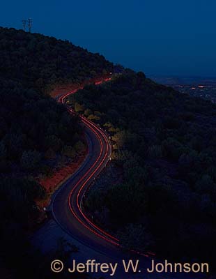 Airport Mesa Light Trails