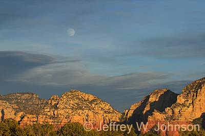 Doe Mountain Moonrise