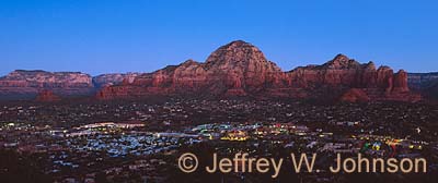 Sedona City Lights