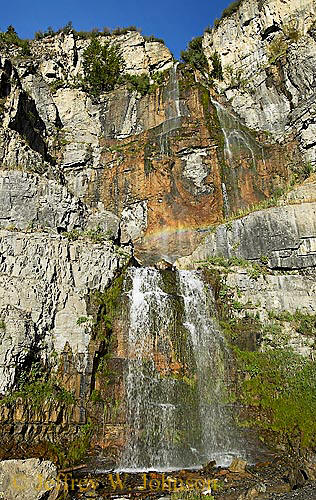 Stewart Falls Rainbow 0143