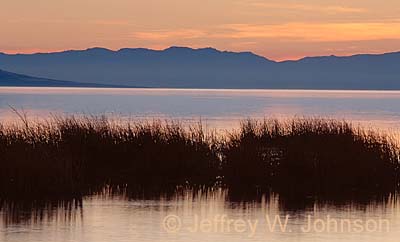 Utah Lake Sunset NS 1101
