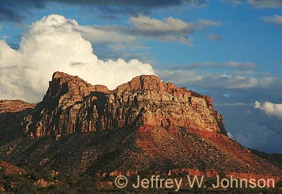 Zion First Sunset Detail